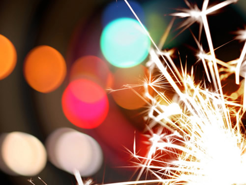 capodanno trento in piazza in centro storico foto